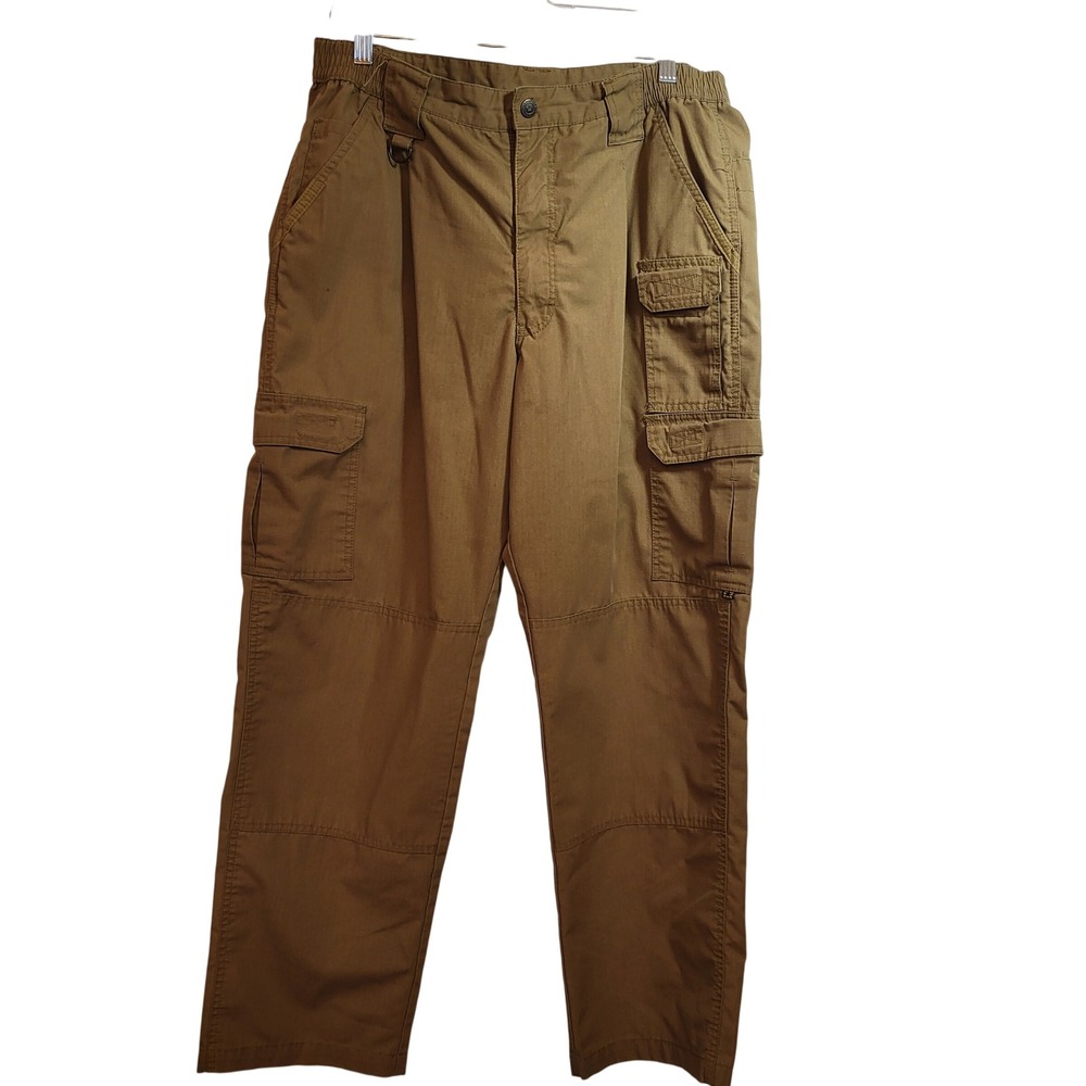 Propper Mens Tactical Cargo Pants Khaki Tan "Battle Ripstop" Size 36x32‎